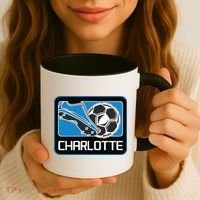 Cool Charlotte Soccer Cleats Coffee Mug thumb 3