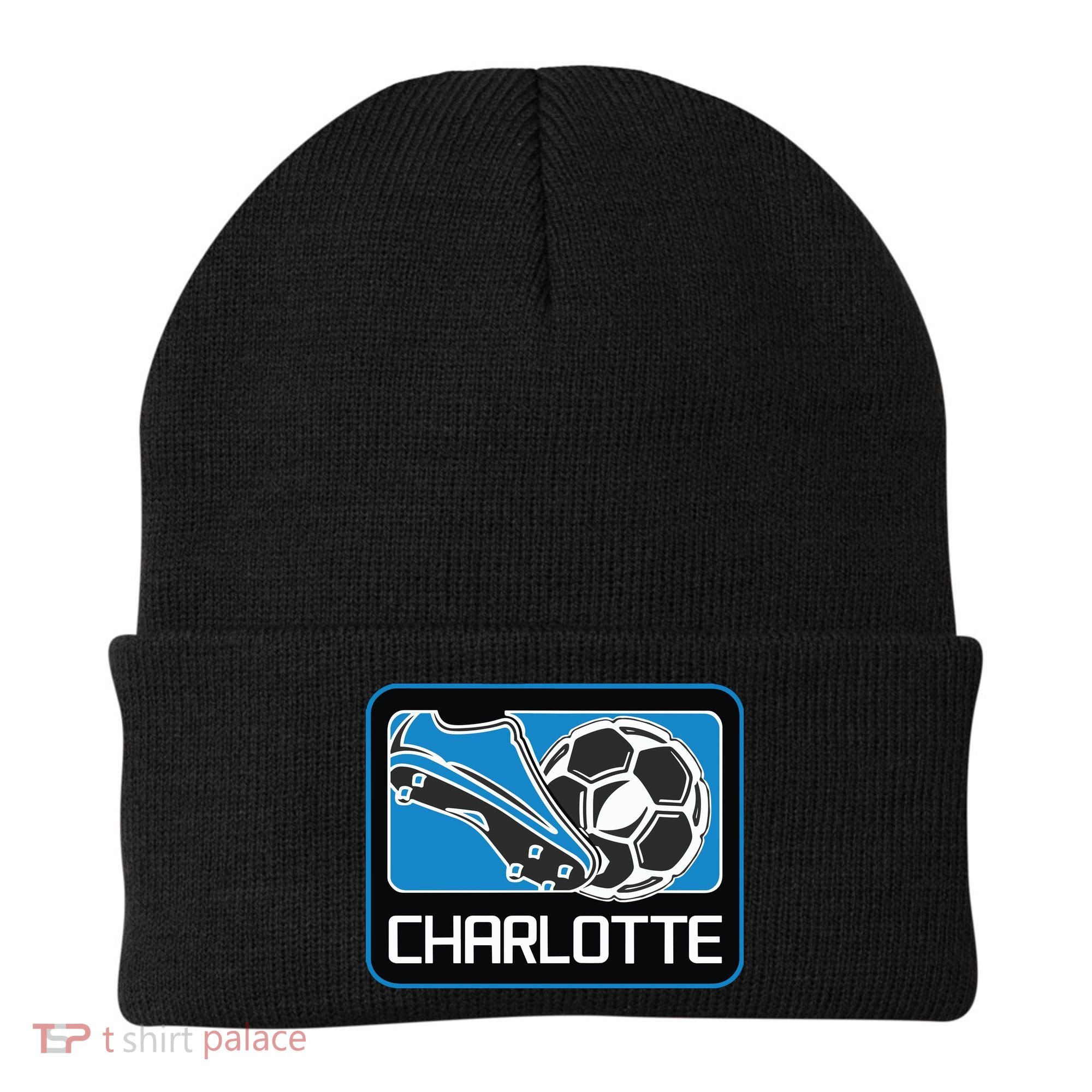 Cool Charlotte Soccer Cleats Beanie