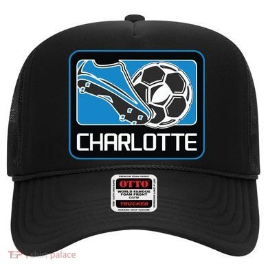 Cool Charlotte Soccer Cleats Hat