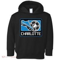 Cool Charlotte Soccer Cleats Toddler Hoodie thumb 0
