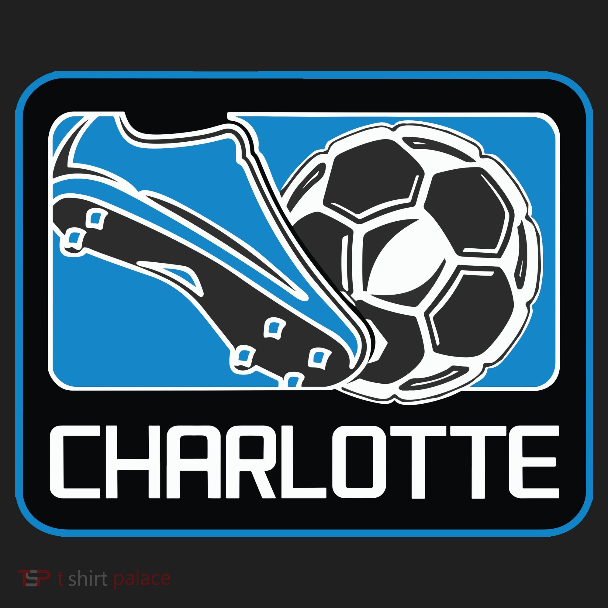 Cool Charlotte Soccer Cleats Golf Towel