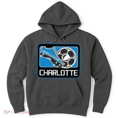 Cool Charlotte Soccer Cleats Hoodie