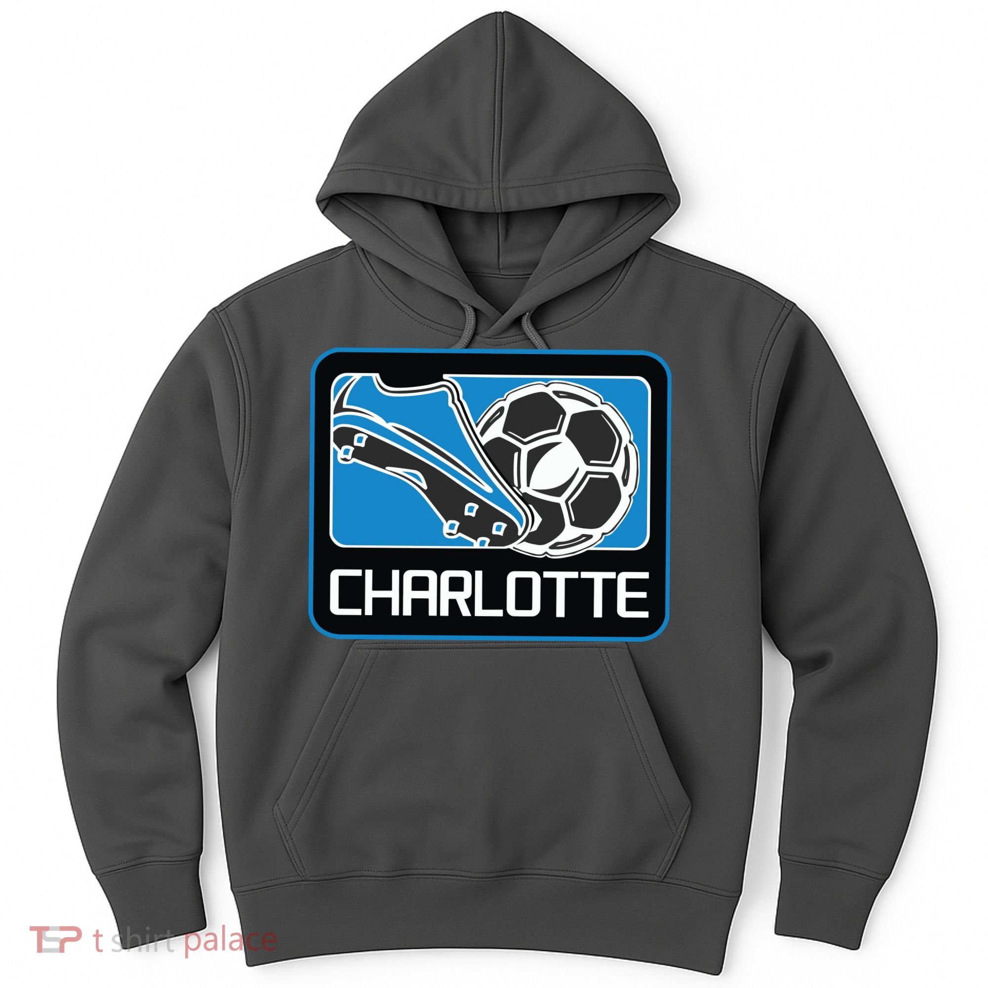 Cool Charlotte Soccer Cleats Hoodie