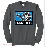 Cool Charlotte Soccer Cleats Sweatshirt thumb 0