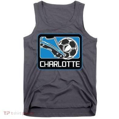 Cool Charlotte Soccer Cleats Tank Top