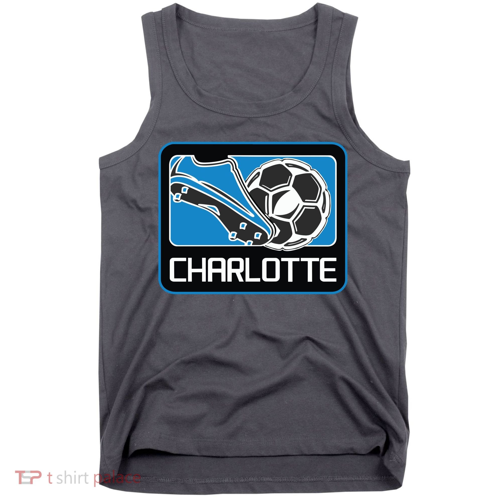 Cool Charlotte Soccer Cleats Tank Top
