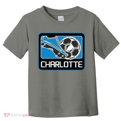 Cool Charlotte Soccer Cleats Toddler T-Shirt