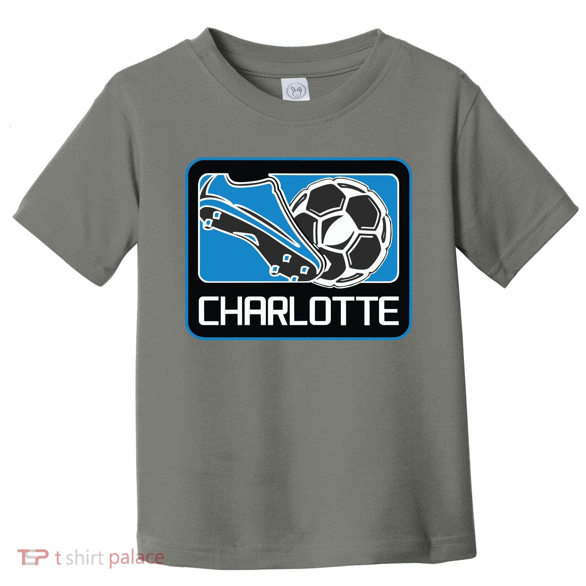 Cool Charlotte Soccer Cleats Toddler T-Shirt