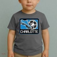 Cool Charlotte Soccer Cleats Toddler T-Shirt thumb 2