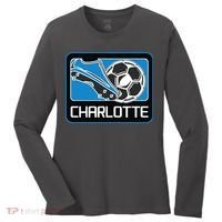 Cool Charlotte Soccer Cleats Women's Long Sleeve Shirt thumb 0