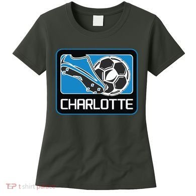 Cool Charlotte Soccer Cleats Women's T-Shirt