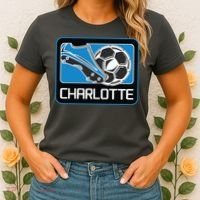 Cool Charlotte Soccer Cleats Women's T-Shirt thumb 2