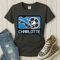 Cool Charlotte Soccer Cleats Women's T-Shirt thumb 3