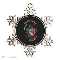 Clan Crawford Surname Last Name Scottish Tartan Crest Map Ornament thumb 0