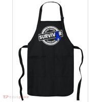Colon Cancer Survivor Colon Cancer Awareness Month Apron thumb 0