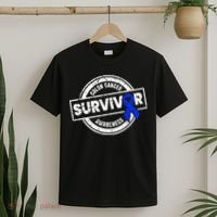Colon Cancer Survivor Colon Cancer Awareness Month T-Shirt thumb 2