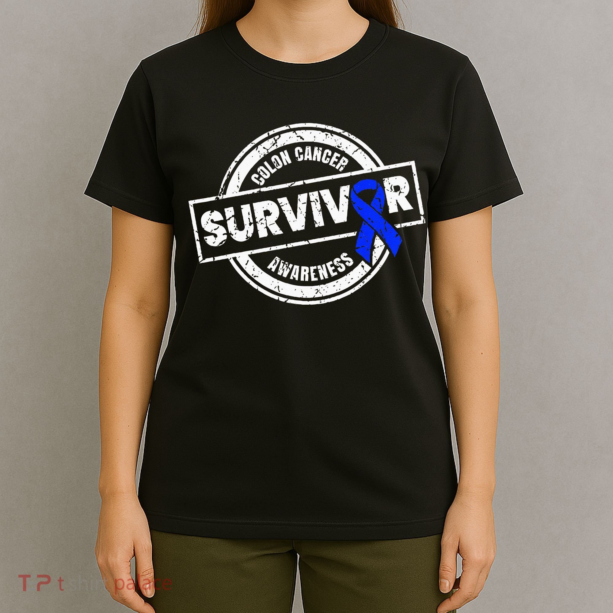 Colon Cancer Survivor Colon Cancer Awareness Month T-Shirt