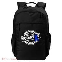 Colon Cancer Survivor Colon Cancer Awareness Month Backpack thumb 0