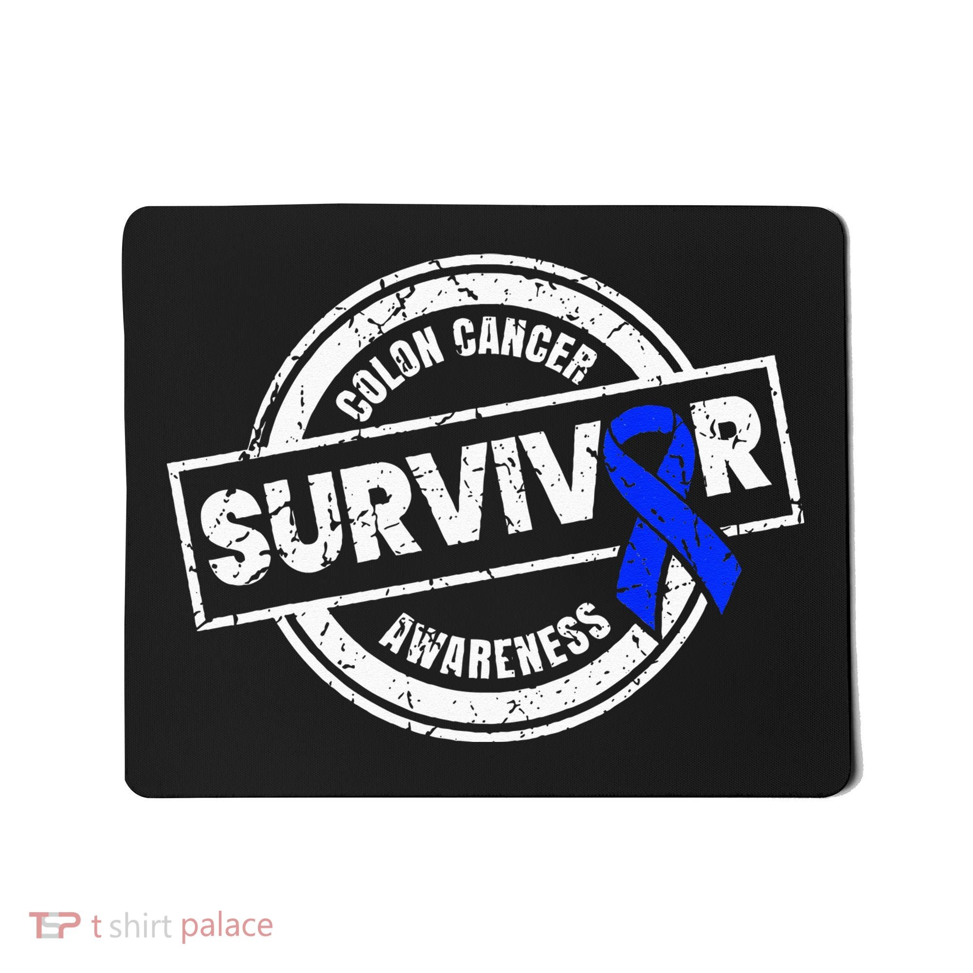 Colon Cancer Survivor Colon Cancer Awareness Month Mousepad