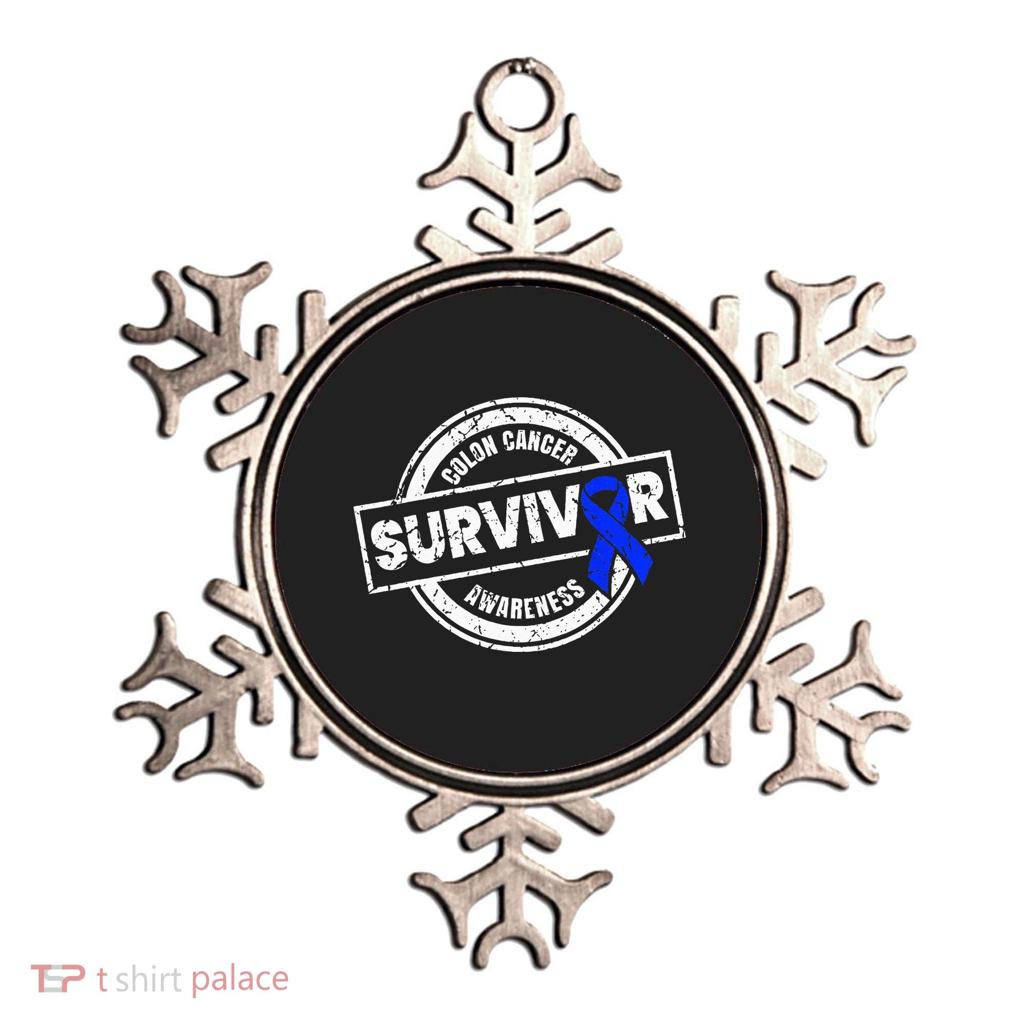 Colon Cancer Survivor Colon Cancer Awareness Month Ornament