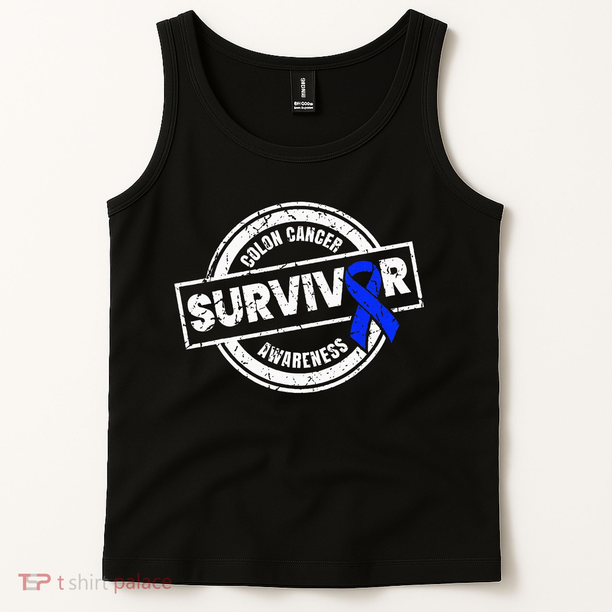 Colon Cancer Survivor Colon Cancer Awareness Month Tank Top