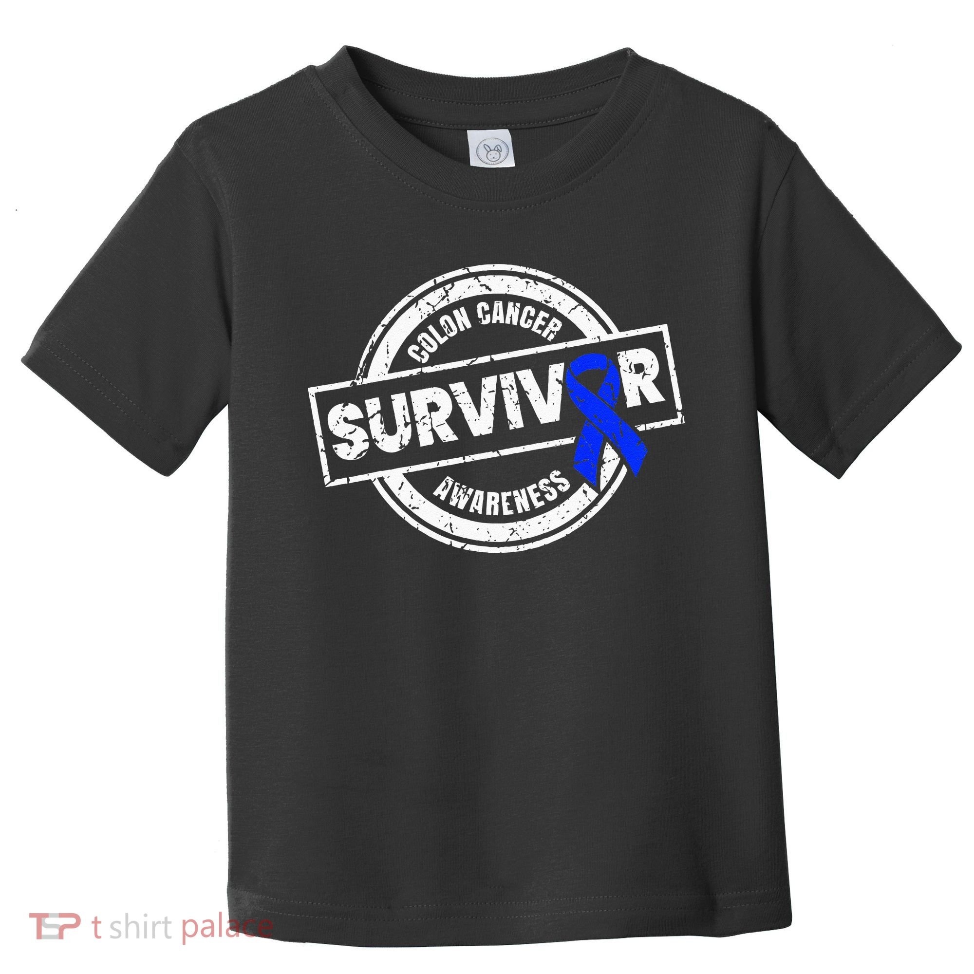 Colon Cancer Survivor Colon Cancer Awareness Month Toddler T-Shirt