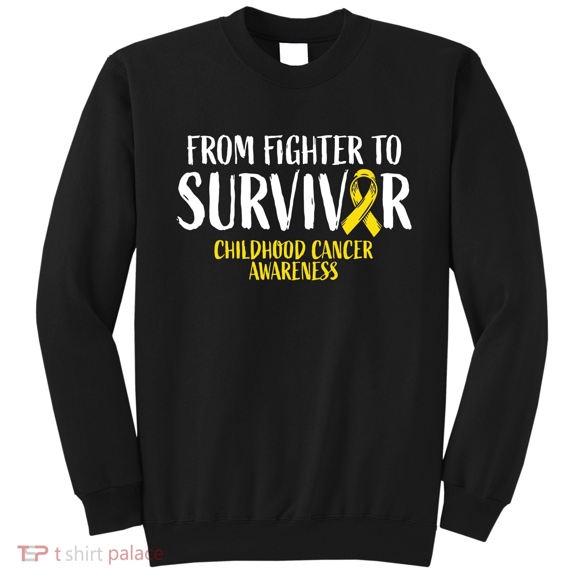 Childhood Cance Survivor Childhood Cancer Awareness Sweatshirt