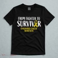 Childhood Cance Survivor Childhood Cancer Awareness T-Shirt thumb 5