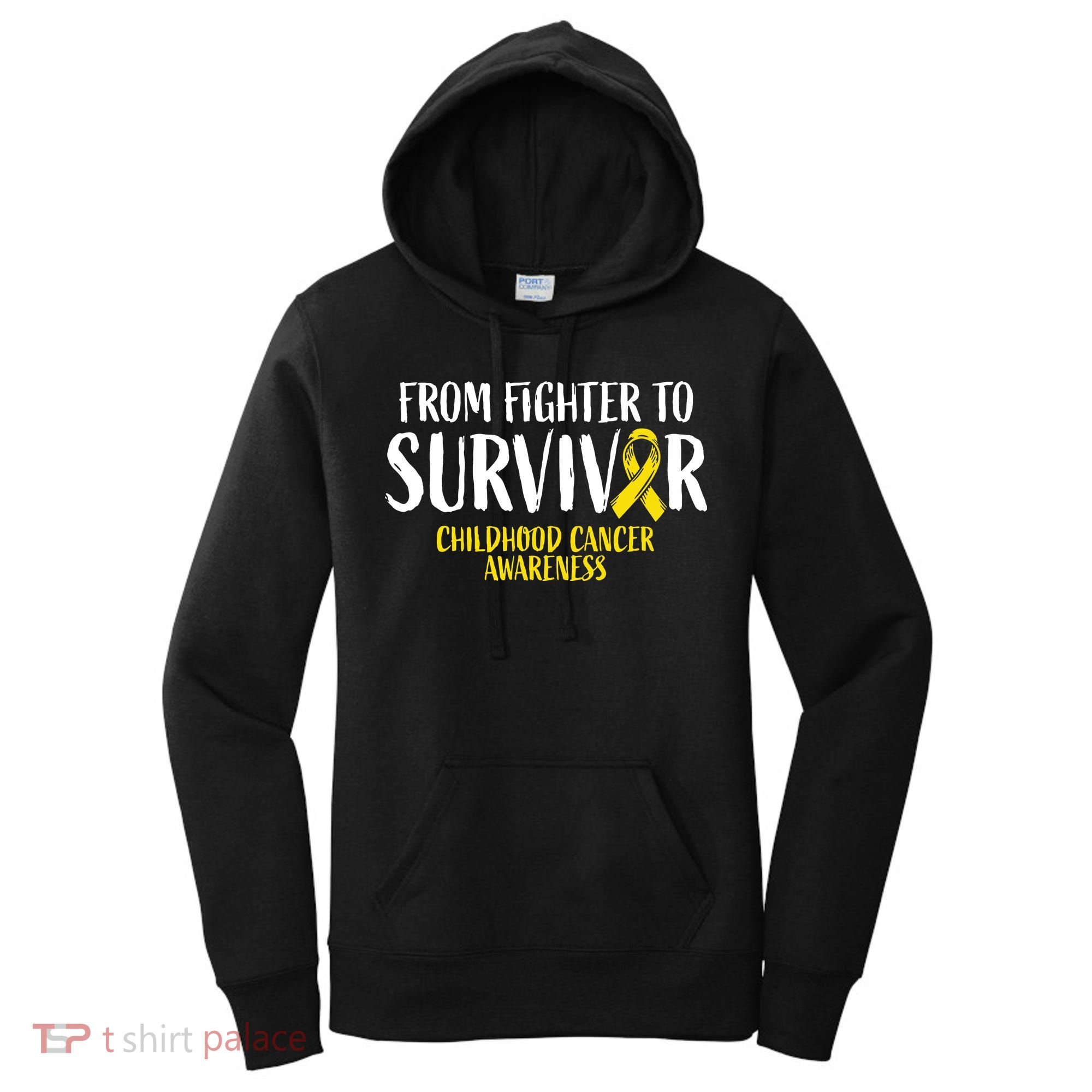 Childhood Cance Survivor Childhood Cancer Awareness Women's Hoodie