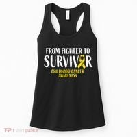 Childhood Cance Survivor Childhood Cancer Awareness Women's Tank Top thumb 0