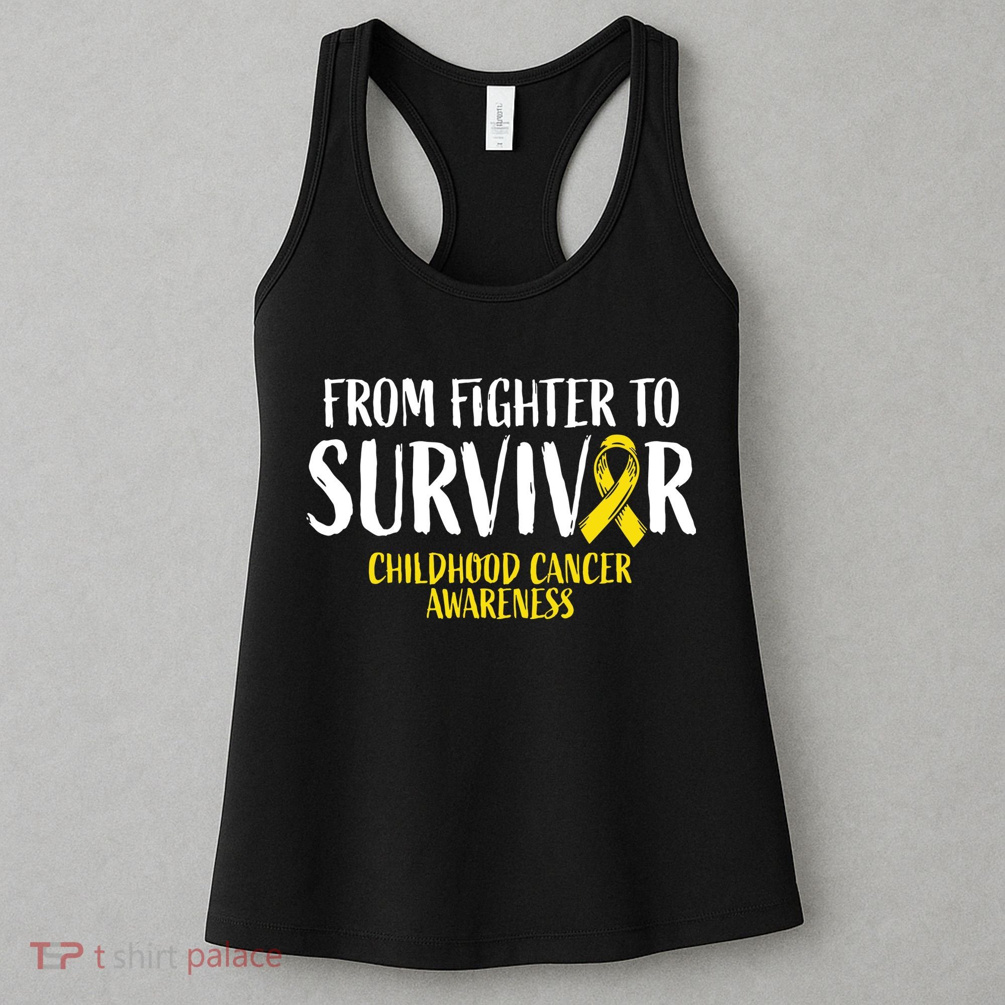 Childhood Cance Survivor Childhood Cancer Awareness Women's Tank Top