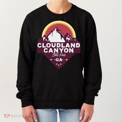 Cloudland Canyon State Park Georgia Ga Blue Ridge Mountains Women's Sweatshirt