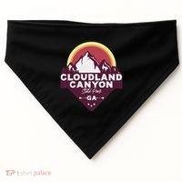 Cloudland Canyon State Park Georgia Ga Blue Ridge Mountains USA-Made Doggie Bandana thumb 0
