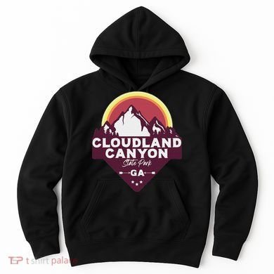 Cloudland Canyon State Park Georgia Ga Blue Ridge Mountains Hoodie