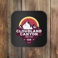 Cloudland Canyon State Park Georgia Ga Blue Ridge Mountains Coaster thumb 0