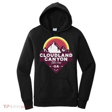 Cloudland Canyon State Park Georgia Ga Blue Ridge Mountains Women's Hoodie