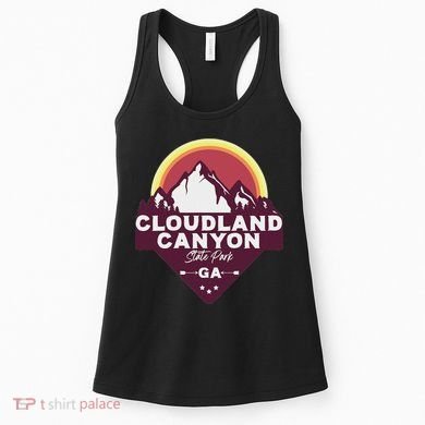 Cloudland Canyon State Park Georgia Ga Blue Ridge Mountains Women's Tank Top