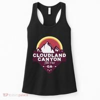 Cloudland Canyon State Park Georgia Ga Blue Ridge Mountains Women's Tank Top thumb 0