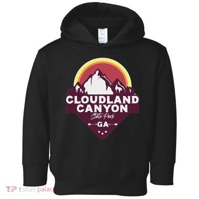 Cloudland Canyon State Park Georgia Ga Blue Ridge Mountains Toddler Hoodie