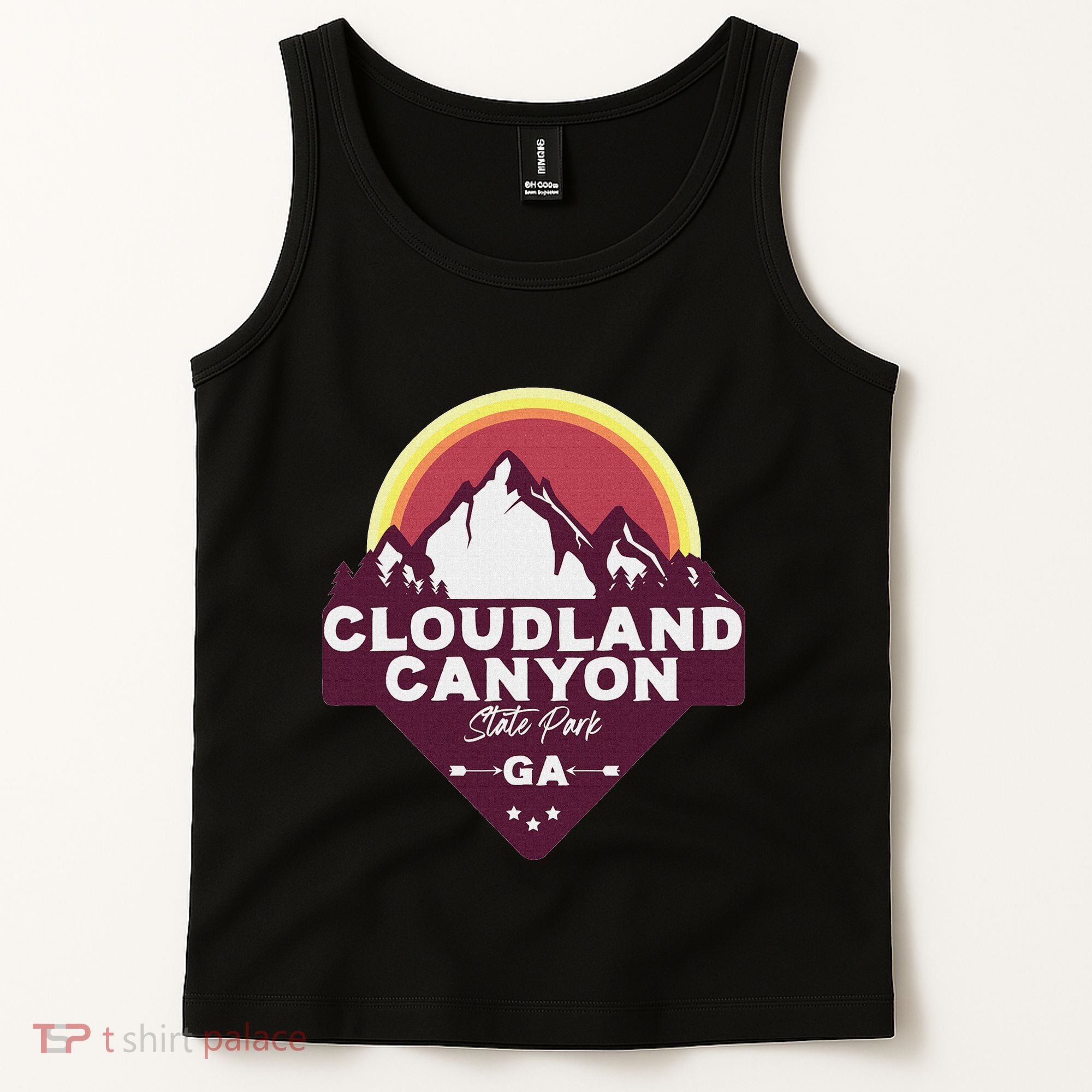 Cloudland Canyon State Park Georgia Ga Blue Ridge Mountains Tank Top