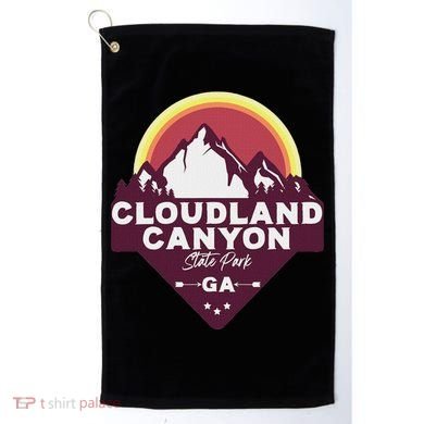 Cloudland Canyon State Park Georgia Ga Blue Ridge Mountains Golf Towel