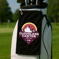 Cloudland Canyon State Park Georgia Ga Blue Ridge Mountains Golf Towel thumb 2