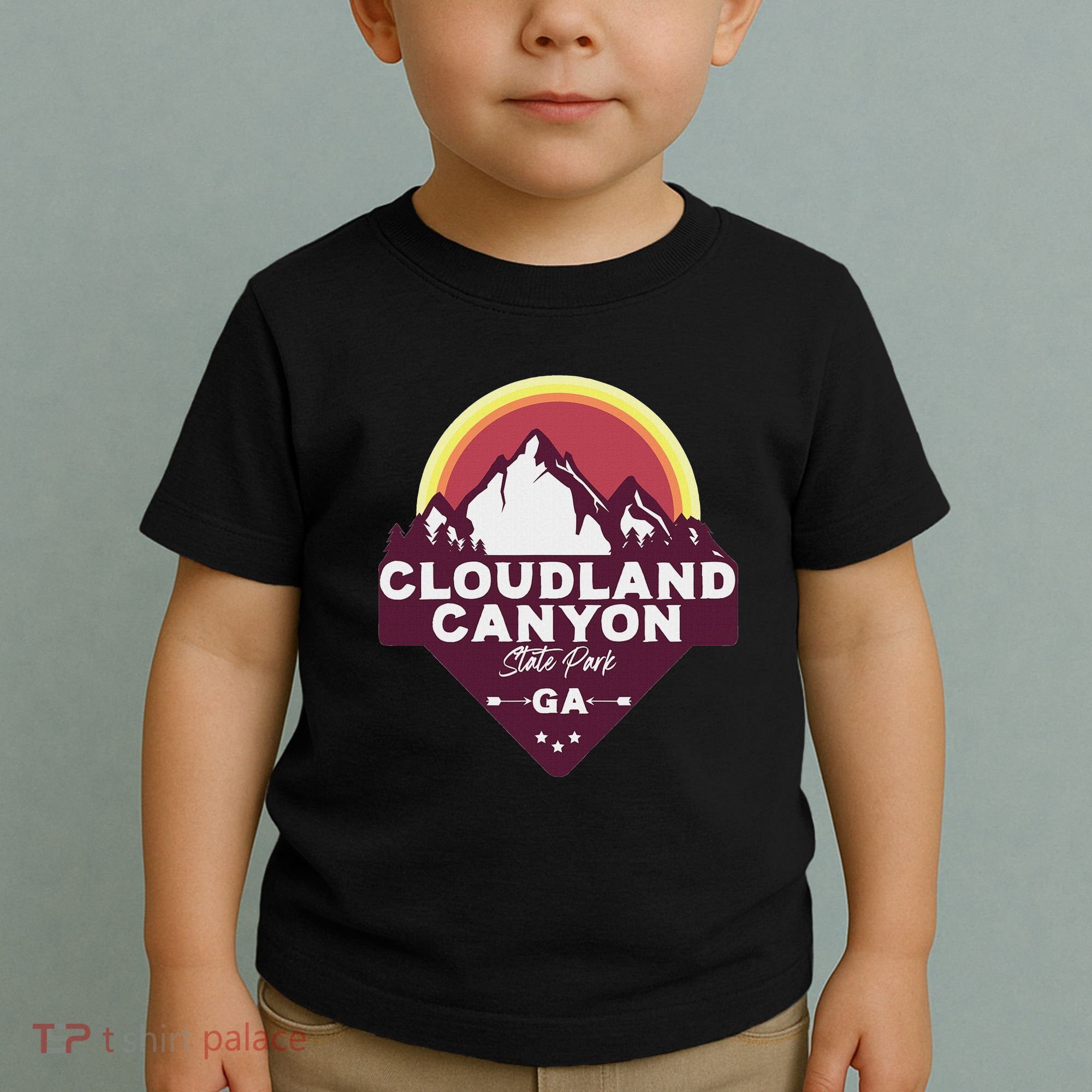 Cloudland Canyon State Park Georgia Ga Blue Ridge Mountains Toddler T-Shirt