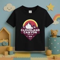Cloudland Canyon State Park Georgia Ga Blue Ridge Mountains Toddler T-Shirt thumb 3