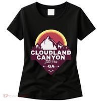 Cloudland Canyon State Park Georgia Ga Blue Ridge Mountains Women's T-Shirt thumb 0