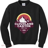 Cloudland Canyon State Park Georgia Ga Blue Ridge Mountains Kids Sweatshirt thumb 0