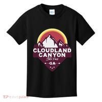 Cloudland Canyon State Park Georgia Ga Blue Ridge Mountains Kids T-Shirt thumb 0