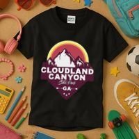 Cloudland Canyon State Park Georgia Ga Blue Ridge Mountains Kids T-Shirt thumb 3