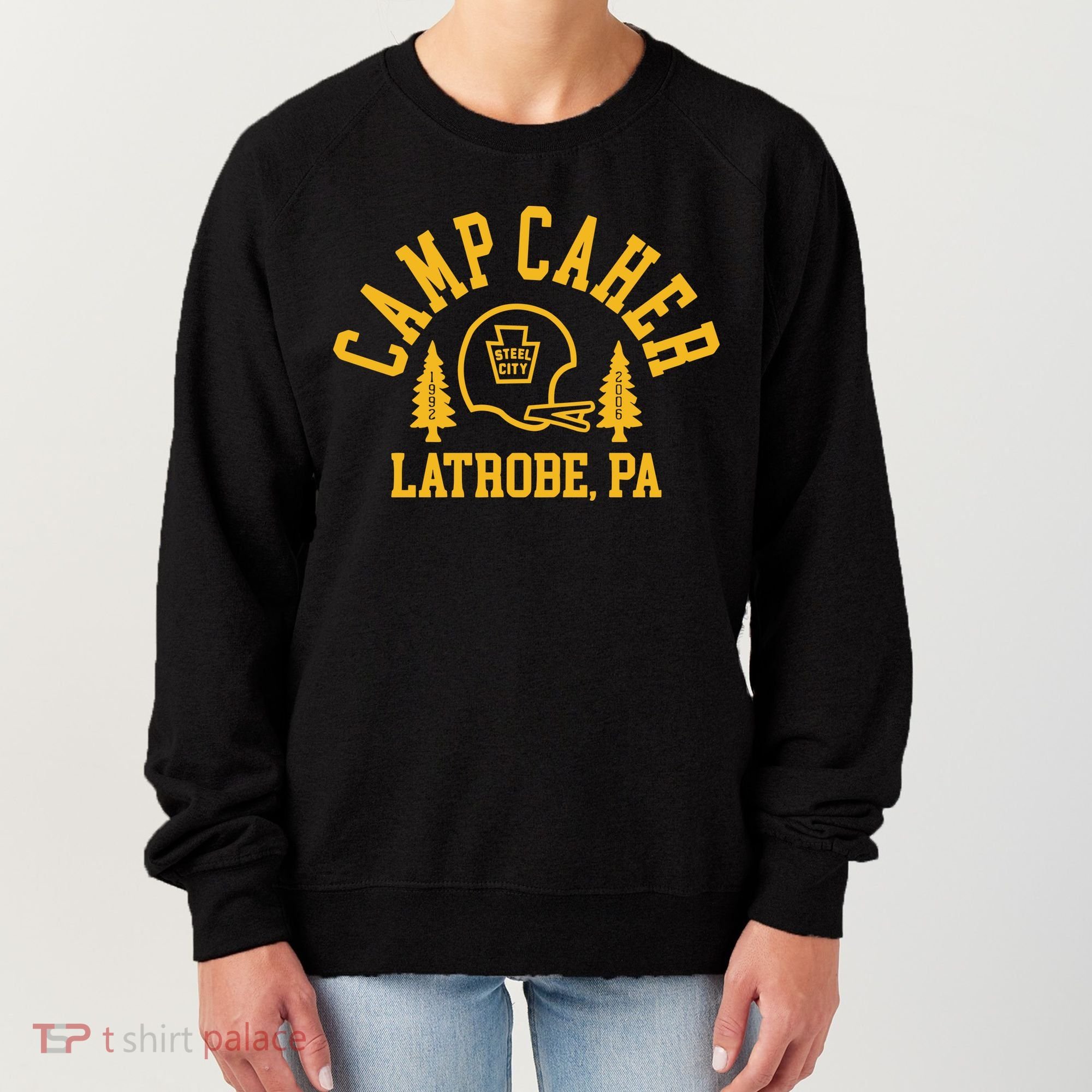 Camp Caher Steel City Latrobe Pa 1992 2006 Women's Sweatshirt