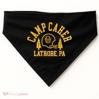 Camp Caher Steel City Latrobe Pa 1992 2006 USA-Made Doggie Bandana thumb 0